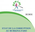 RENLAC : L'intégralité du rapport 2015 sur la corruption au Burkina