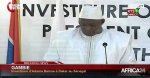 Adama Barrow a prêté serment comme président de la Gambie